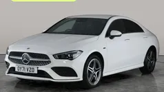 White Used 2021 Mercedes CLA250e AMG Line Premium Sedan | £18,127 (Fair price)