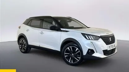 Used Peugeot 2008 GT-line 130 HP (95 kW) 2020 White SUV