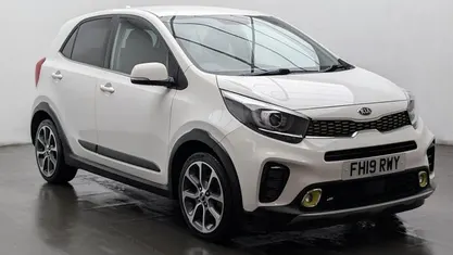 White Used 2019 Kia Picanto X-Line Hatchback | £9,350 (Fair price)