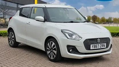 Used Suzuki Swift SZ5 111 HP (81 kW) 2018 White Hatchback