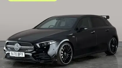 Used Mercedes A35 AMG Premium Plus 306 HP (225 kW) 2020 Black Hatchback