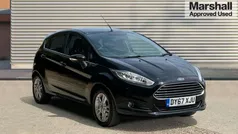 Black Used 2017 Ford Fiesta Zetec Hatchback | £5,839 (Fair price)