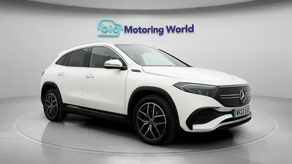 White Used 2022 Mercedes EQA300 AMG line SUV | £19,600 (Fair price)