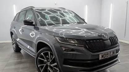 Grey Used 2019 Skoda Kodiaq SportLine SUV | £20,490 (Fair price)