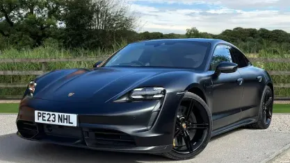 Used Porsche Taycan Performance Package 559 kW (761 HP) 2023 Black Sedan