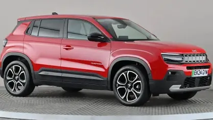 Used Jeep Avenger EV Summit 114 kW (156 HP) 2024 Red SUV