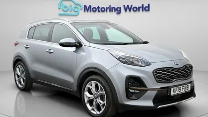 Used Kia Sportage GT-Line S 185 HP (136 kW) 2019 Silver SUV