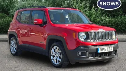 Used Jeep Renegade Longitude 140 HP (102 kW) 2017 Red SUV