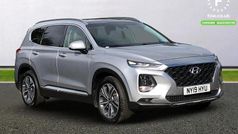 Silver Used 2019 Hyundai Santa Fe Premium SE SUV | £21,899 (Fair price)