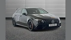 Black Used 2021 Mercedes A45 AMG Hatchback | £39,495 (Fair price)