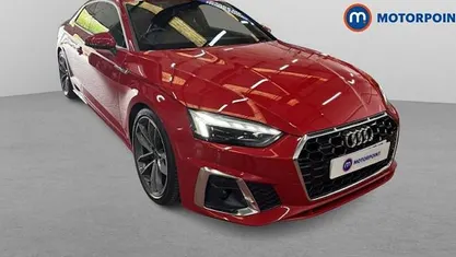 Used Audi A5 S-Line 204 HP (150 kW) 2023 Red Coupe