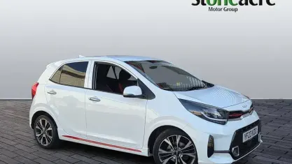 Used Kia Picanto GT-Line S 101 HP (74 kW) 2023 White Hatchback