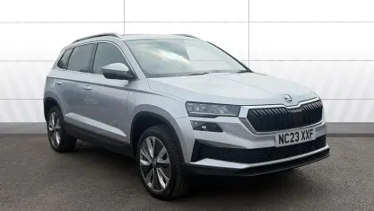 Used Skoda Karoq SE L 150 HP (110 kW) 2023 Silver SUV