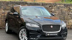 Black Used 2019 Jaguar F-Pace Portfolio SUV | £15,495 (Fair price)