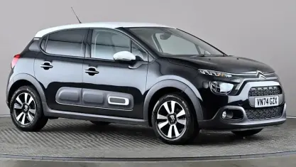 Begagnad Citroën C3 PureTech 83 HK (61 kW) 2024 Svart Halvkombi