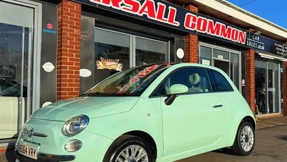 Used Fiat 500 Lounge 69 HP (50 kW) 2014 Green Hatchback