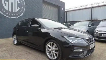 Used Seat Leon FR 125 HP (91 kW) 2018 Black Hatchback