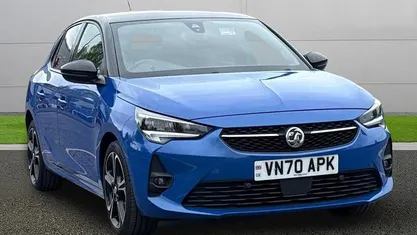 Used Vauxhall Corsa SRi 101 HP (74 kW) 2021 Blue Hatchback
