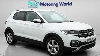 Used VW T-Cross SEL 110 HP (80 kW) 2023 White SUV