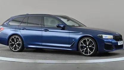 Used BMW 520 M Sport 184 HP (135 kW) 2022 Blue Sedan