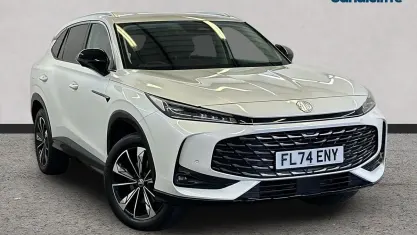 Used MG HS Trophy 170 HP (125 kW) 2024 Metallic  white pearl SUV
