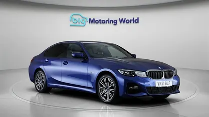 Used BMW 330e M Sport 292 HP (214 kW) 2022 Blue Sedan