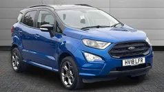 Blue Used 2018 Ford Ecosport ST-Line SUV | £8,690 (Fair price)