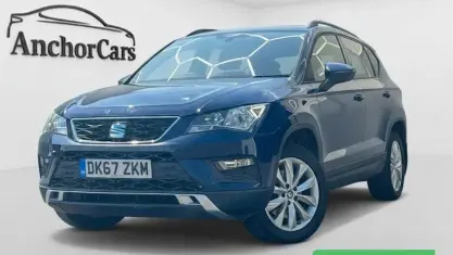 Used Seat Ateca Ecomotive 116 HP (85 kW) 2017 Blue SUV