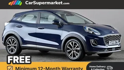 Used Ford Puma Titanium 125 HP (91 kW) 2022 Blue SUV