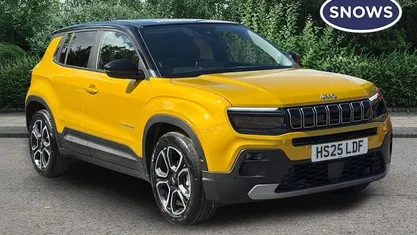 New Jeep Avenger Summit 101 HP (74 kW) 2025 Yellow SUV