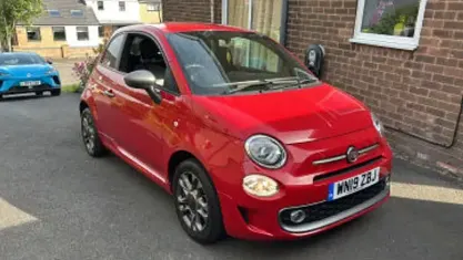 Used Fiat 500 S 69 HP (50 kW) 2019 Red Hatchback