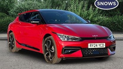 Begagnad Kia EV6 GT-Line S 167 kW (228 HK) 2024 Röd SUV