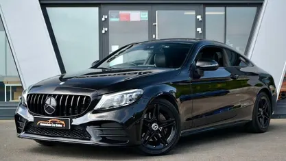 Used Mercedes C220 AMG Line Premium 194 HP (142 kW) 2019 Black Coupe