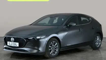 Usado Mazda 3 122 CV (89 kW) 2021 Gris Utilitario