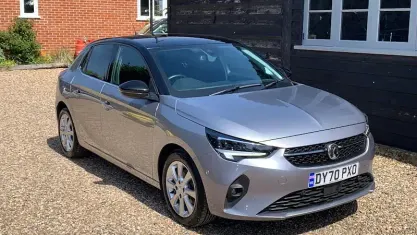 Used Vauxhall Corsa Elite 101 HP (74 kW) 2020 Grey Hatchback