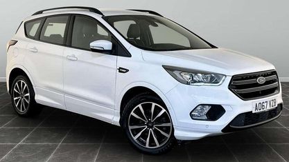 Begagnad Ford Kuga ST-Line 150 HK (110 kW) 2018 Vit SUV