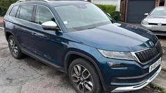 Blue Used 2019 Skoda Kodiaq Scout 4x4 SUV | £23,999 (Fair price)