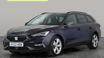 Used Seat Leon FR 150 HP (110 kW) 2022 Blue Estate