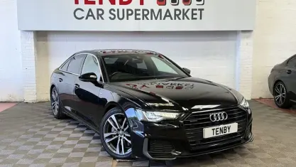 Used Audi A6 S-Line 286 HP (210 kW) 2018 Black Sedan