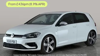 White Used 2019 VW Golf VII R Hatchback | £23,147 (Good price)