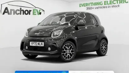 Used Smart ForFour Electric Drive Prime Exclusive 60 kW (82 HP) 2020 Black Hatchback