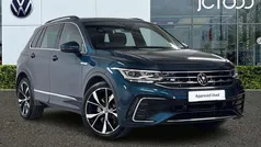 Blue Used 2021 VW Tiguan R-line SUV | £25,745 (Fair price)