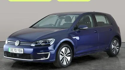 Used VW e-Golf 100 kW (136 HP) 2019 Blue Hatchback