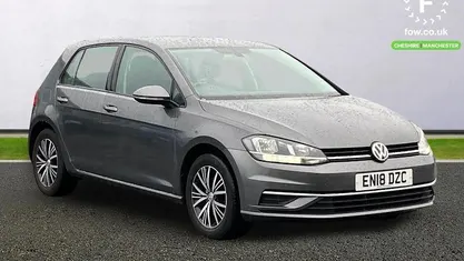 Used VW Golf VII SE 125 HP (91 kW) 2018 Grey Hatchback