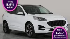 White Used 2022 Ford Kuga ST-Line X SUV | £15,963 (Fair price)