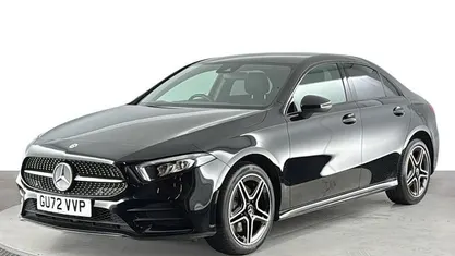 Black Used 2021 Mercedes A250 AMG line Sedan | £19,940 (Fair price)