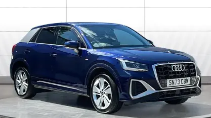 Used Audi Q2 S-Line 150 HP (110 kW) 2023 Blue SUV