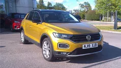 Yellow Used 2019 VW T-Roc SEL SUV | £16,990 (Fair price)