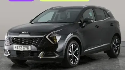Used Kia Sportage 230 HP (169 kW) 2022 Black SUV