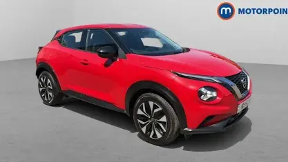 Used Nissan Juke Acenta 114 HP (83 kW) 2022 Red SUV